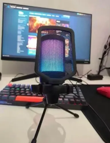 Promoção: Microfone Gamer Podcast Streaming A6v Fifine