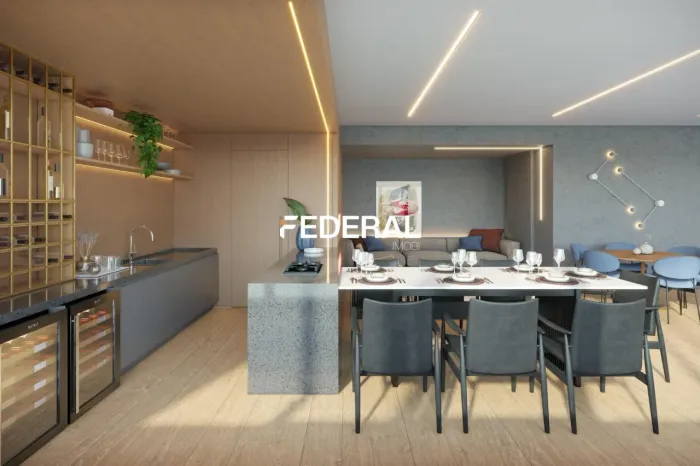 Apartamento a Venda! 93m² 2 quartos, 1 suíte e 2 banheiros