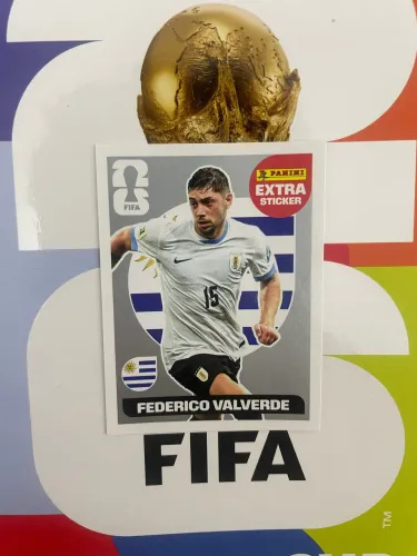 Figurinha Extra Legend 2026 Prata- Federico Valverde