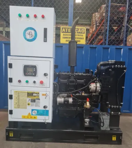 Grupo Gerador, Aberto, Diesel, 30kva, Com Ats E Digital.