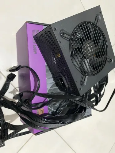 Fonte Mancer Thunder 600W ATX 80 Plus Bronze com PFC Ativo