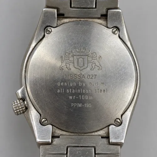 Relógio Orient Digi-Chrono MBSSA027 em aço inoxidável