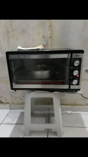 Forno elétrico philco dupla resistência 50 lts