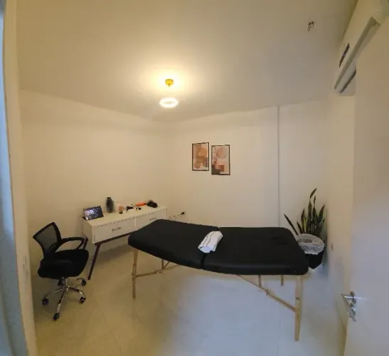 Sala para massoterapia/fisioterapia