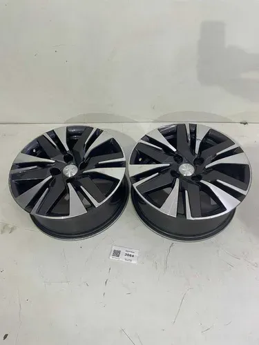 Roda Unidade Aro 17 Peugeot 208 2008 Furação 4x108 Branco
