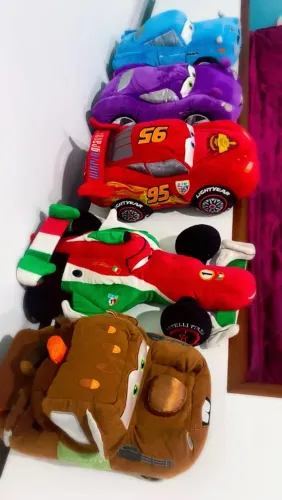 Carros - Pelúcia Disney kit 5