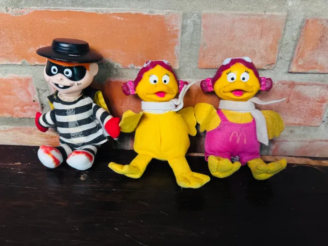 Lote de brinde do Mc Donalds
