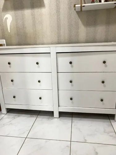 Cômoda Branca 6 gavetas 