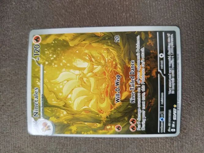 Card Pokémon TCG Ninetales 199/197