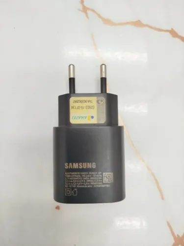 Carregador Samsung original turbo preto perfeito novo