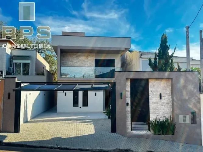 Imperdível oportunidade! Casa à venda em Atibaia-SP, Vila Petrópolis: 4suítes sendo 1 piso