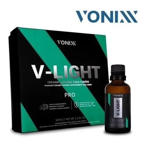 V-light 50 Ml Vitrificador Para Faróis Vonixx
