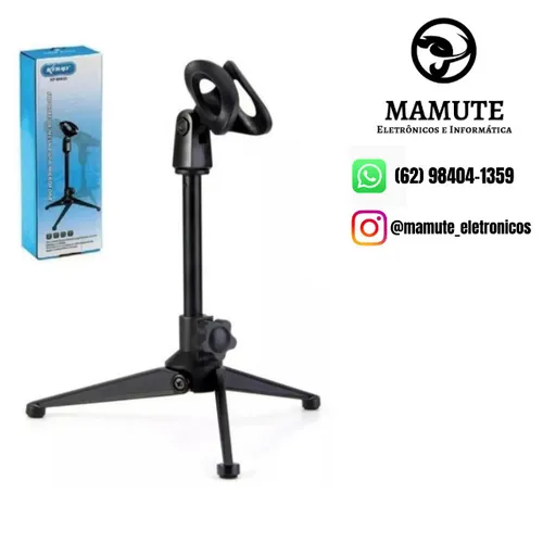 Suporte de Mesa para Microfone De Mesa Knup KP-M0019