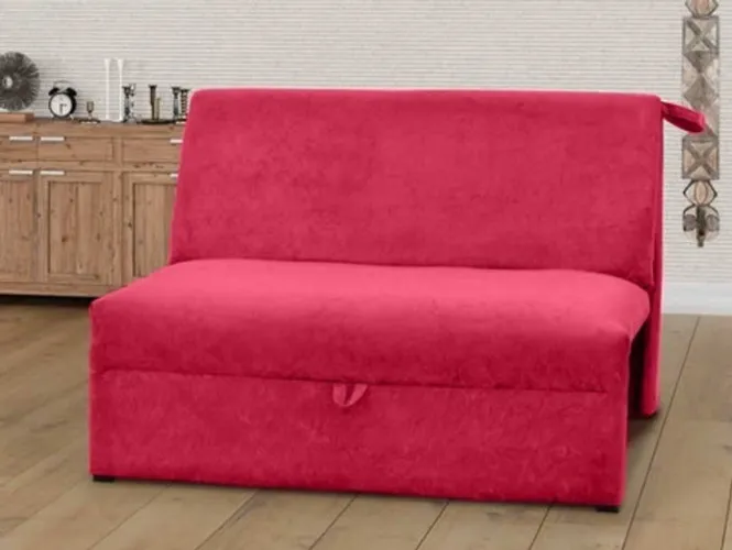 Sofá Cama Malu Vermelho Frete Grátis - Até 12x S/ Juros