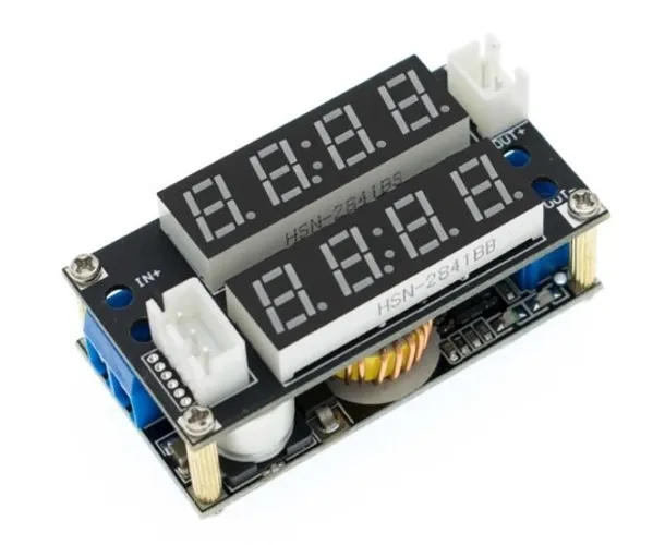 Fonte Regulada Conversor Step Down Buck Cc Cv Led Display 5a Arduino Automação COD-AM425