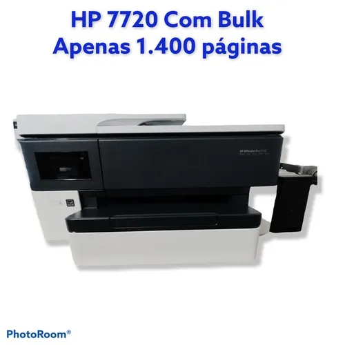 Hp 7720 - 7740 com bulk ink 