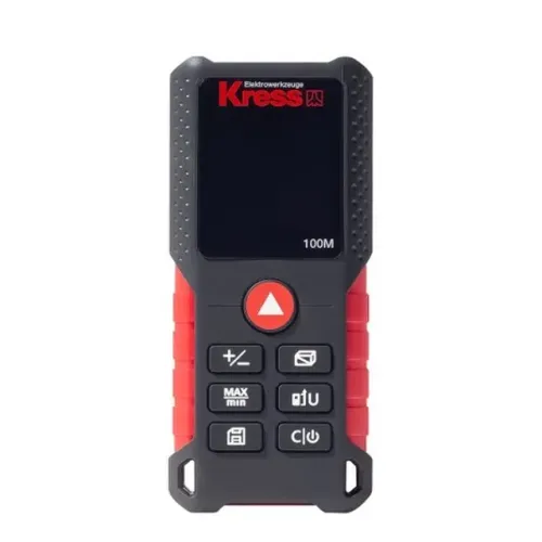 Trena a laser kress 100mts medidor de distancia digital100m