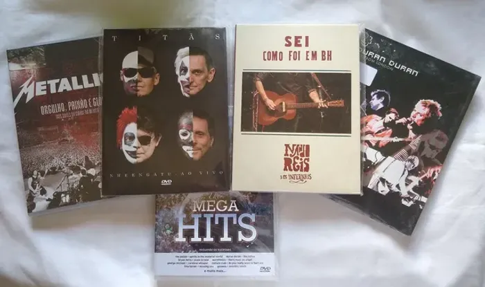 Venda de DVDs.