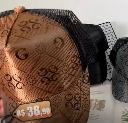 Bonés Fashion Linha Premium - Tamanho Adulto: 56-58cm