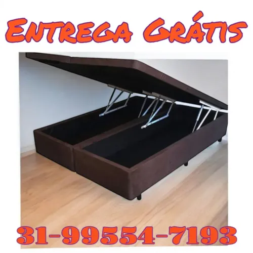 CAMA BOX QUEEN BAÚ / DIRETO DA FÁBRICA 
