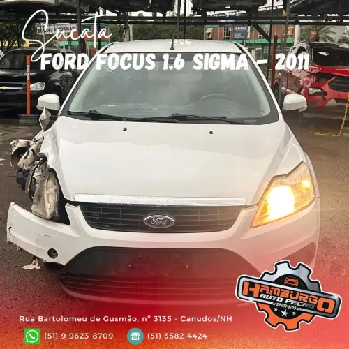 Sucata Ford Focus 2011 1.6 sigma para peças 