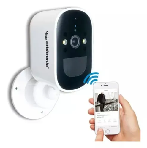 Camera de Segurança Ip Wifi Full Hd 1080P a Bateria Recarregável