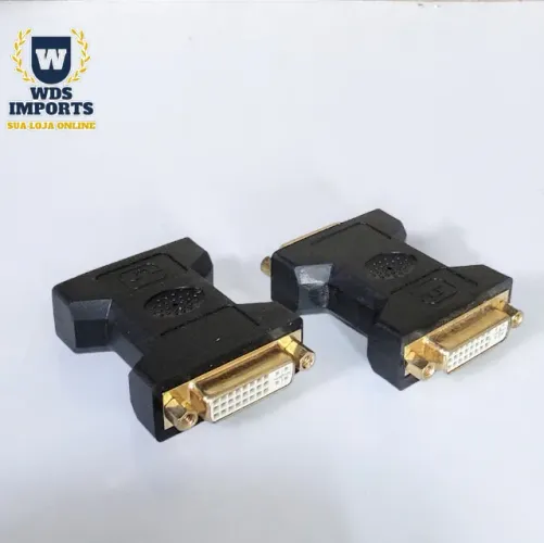 Adaptador Emenda Dvi (24+5) Femea X Dvi (24+5) Femea