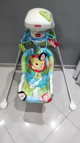 Cadeirinha de Balanço para Bebê Elétrica Fisher Price