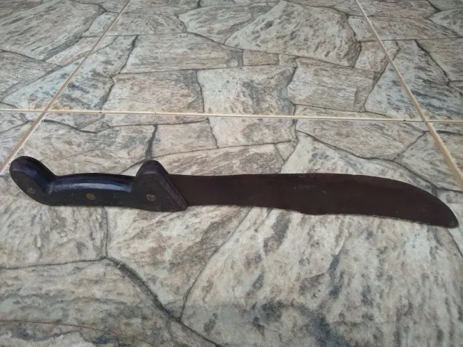 Facão Mola Artesanal Antigus 