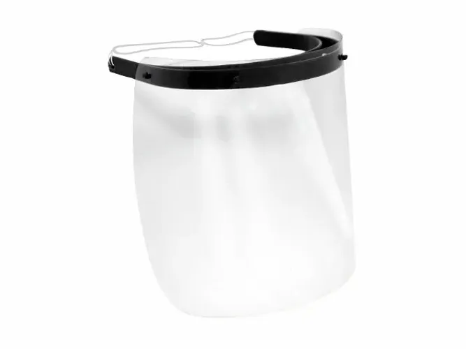 Máscara Protetora Facial Plástica - Face Shield (3 Unidades)