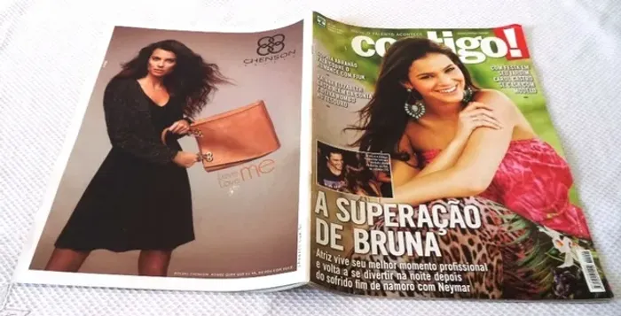Revista Contigo 20 fevereiro 2014 Capa Bruna Marquezine. Para Colecionadores. 