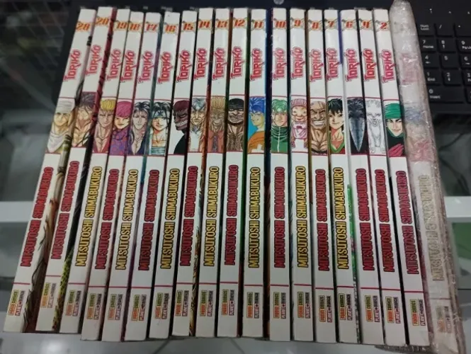 Mangá Toriko Coleção com 19 mangás 1,2,4,6,7,8,9,10,11,12,13,14,15,16,17,18,19,20,28 Panin