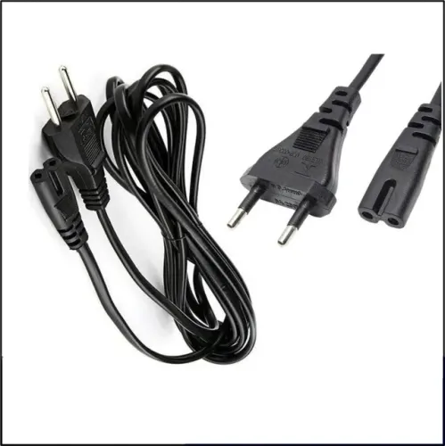 Cabo De energia Bipolar Tipo 8 para ps2/ ps3/ ps4