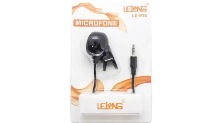 Microfone Lapela para Celular LE-916