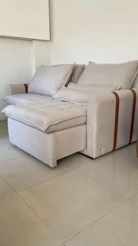 Sofá retrátil e reclinável 2m / NOVO / ENTREGAMOS