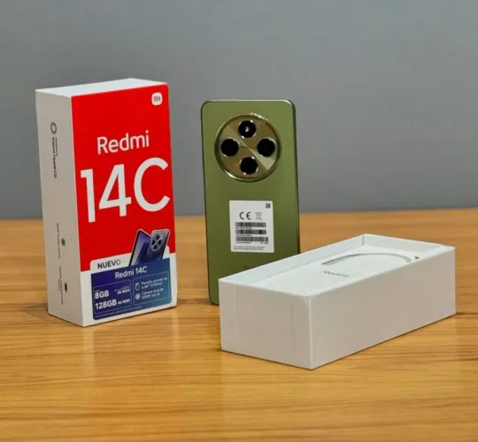 Xiaomi Redmi 14C - 8GB RAM/128GB - Novo Verde ou Azul Preço especial de Férias 