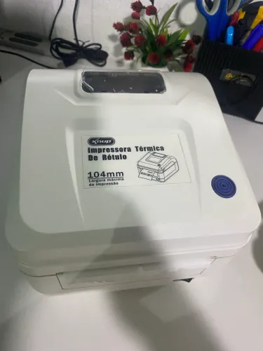 Impressora De Etiquetas Térmicas Tipo Zebra Knup Kp-1030
