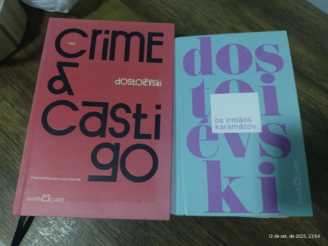 LIVROS LITERATURA DOSTOIÉVSKI 