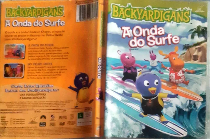 DVD Backyardigans A Onda do Surfe