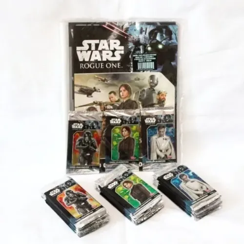 Album de Cards Star Wars Rogue One mais 160 Cards lacrados