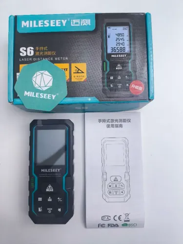 Trena Digital Alta Precisão 40m Nível Laser S6 Profissional