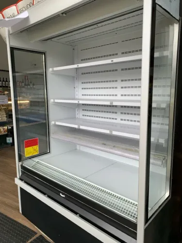 Refrigerador vertical aberto 1022 litros preto