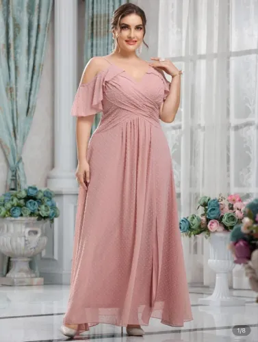 Vestido plus size festa
