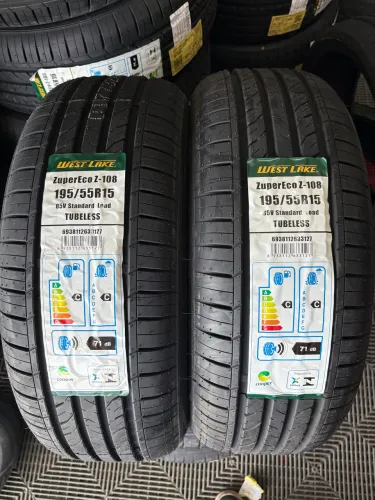 2 pneus novos WESTLAKE 195/55/15