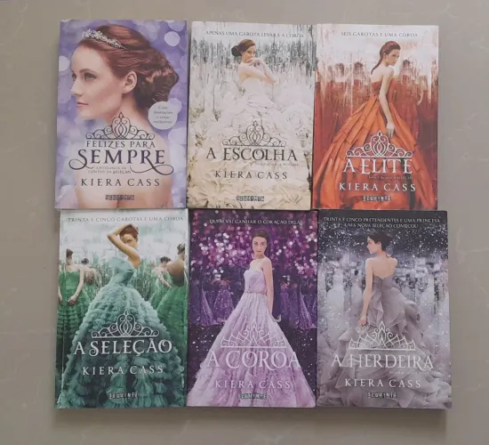 Livros da Série A Seleção - Kiera Cass