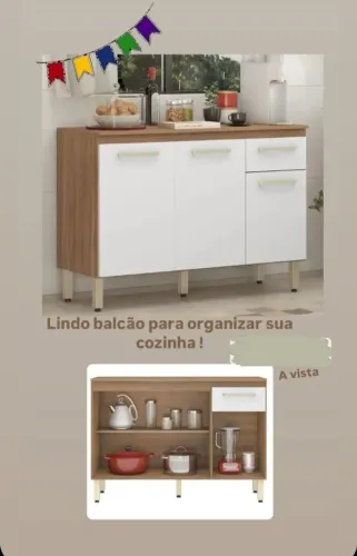 Super Oferta de Balcão para Cozinha com Frete Grátis!!