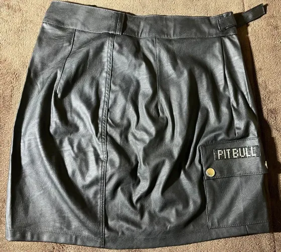 Mini Saia Pitbull (courvin preto)