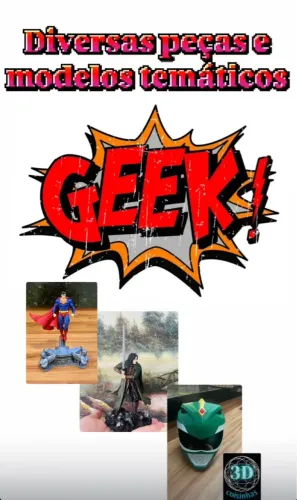 Objetos geeks e temáticos