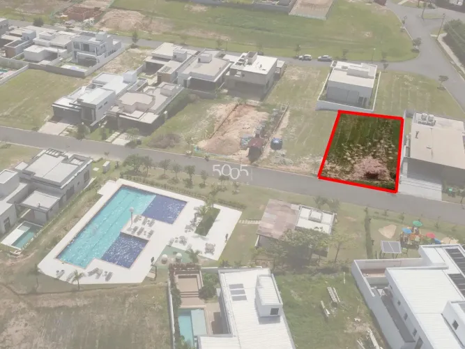 Terreno à venda no condomínio Villas do Golf, com 503,20m² de área útil. Excelente lote co