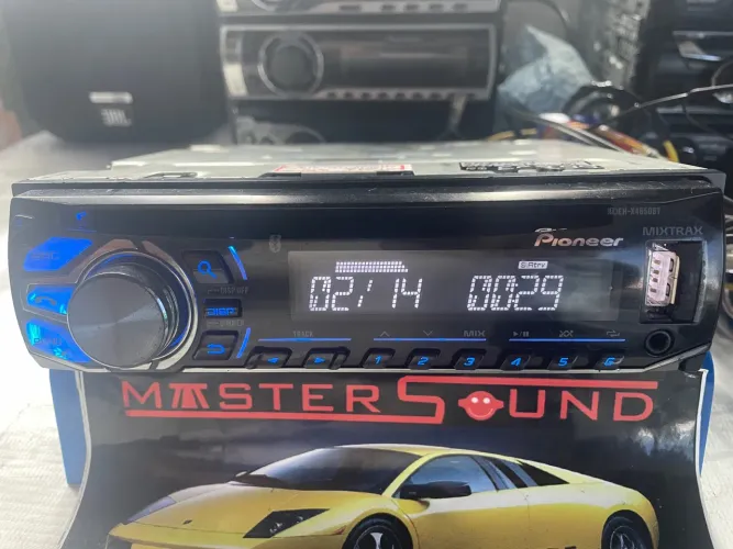 Cd rádio usb Bluetooth pioneer deh-x4650bt show de aparelho 